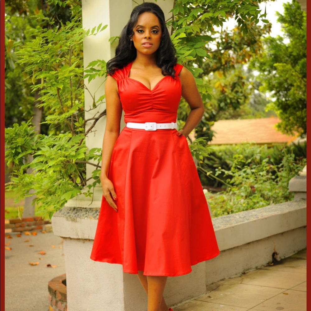Pinup couture Heidi dress